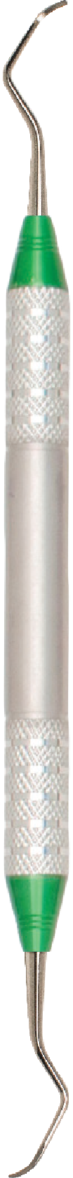 Athena Titanium Implant Curette - Col 4R-4L