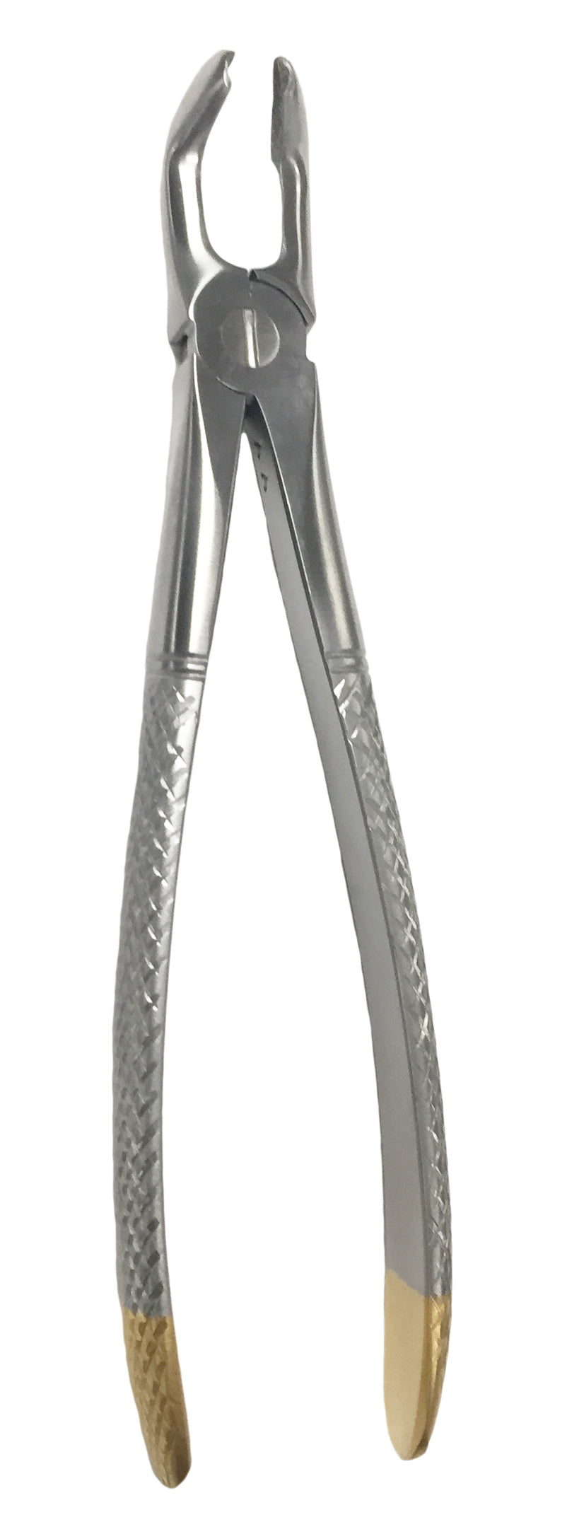 Diamond Grit Lower Molar Extraction Forceps