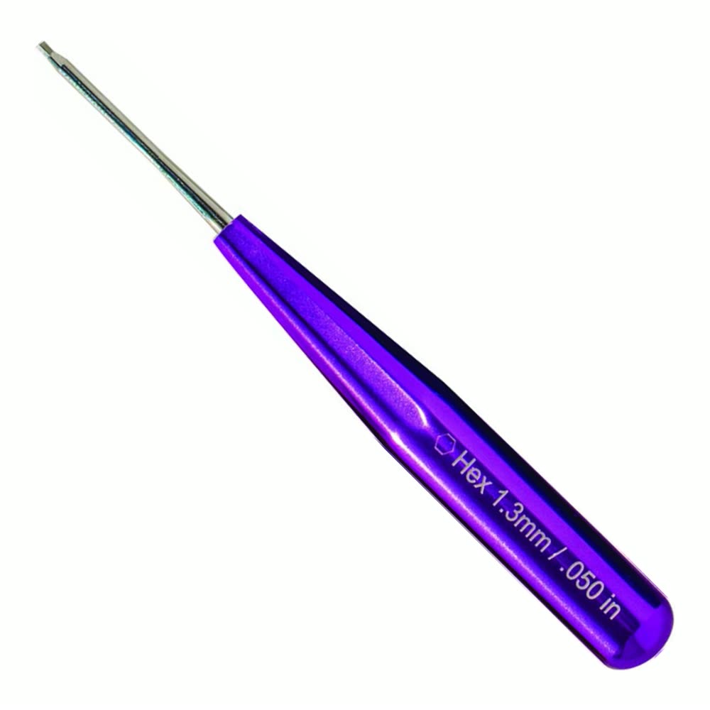 Hex Short & Long Implant Drivers - 1.3mm/.050"