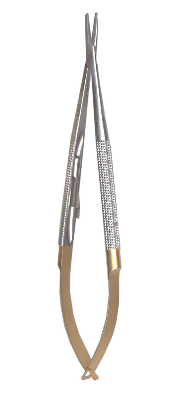 Castroviejo Round Handle - Straight Beak