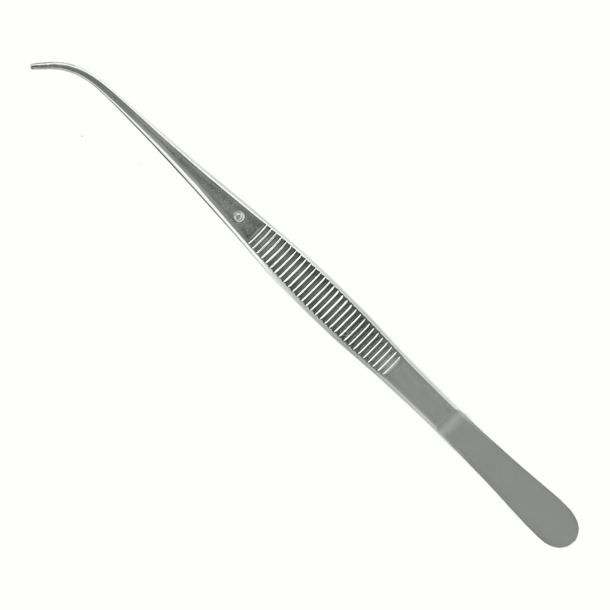 Semken Tissue Forceps, 1 X 2 Teeth, Curved