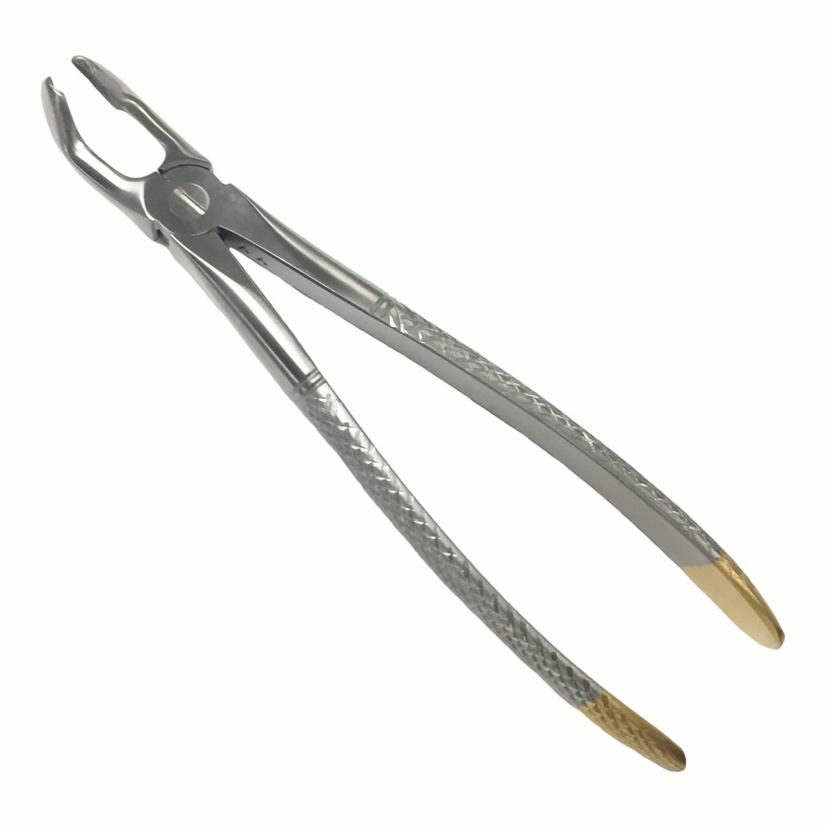 Diamond Grit Lower Molar Extraction Forceps