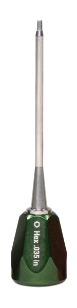 Hex Short & Long Implant Drivers - 0.9mm/.035"