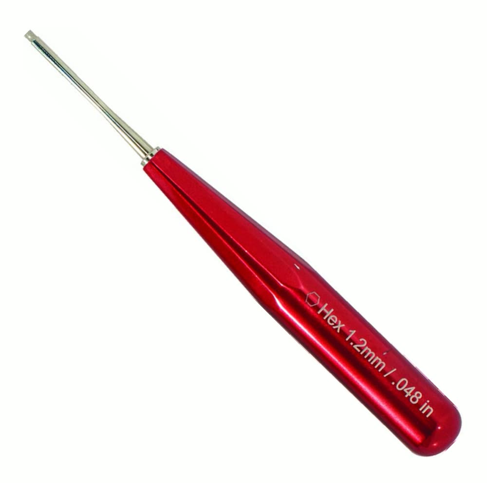 Hex Long & Short Implant Drivers - 1.2mm/.048"