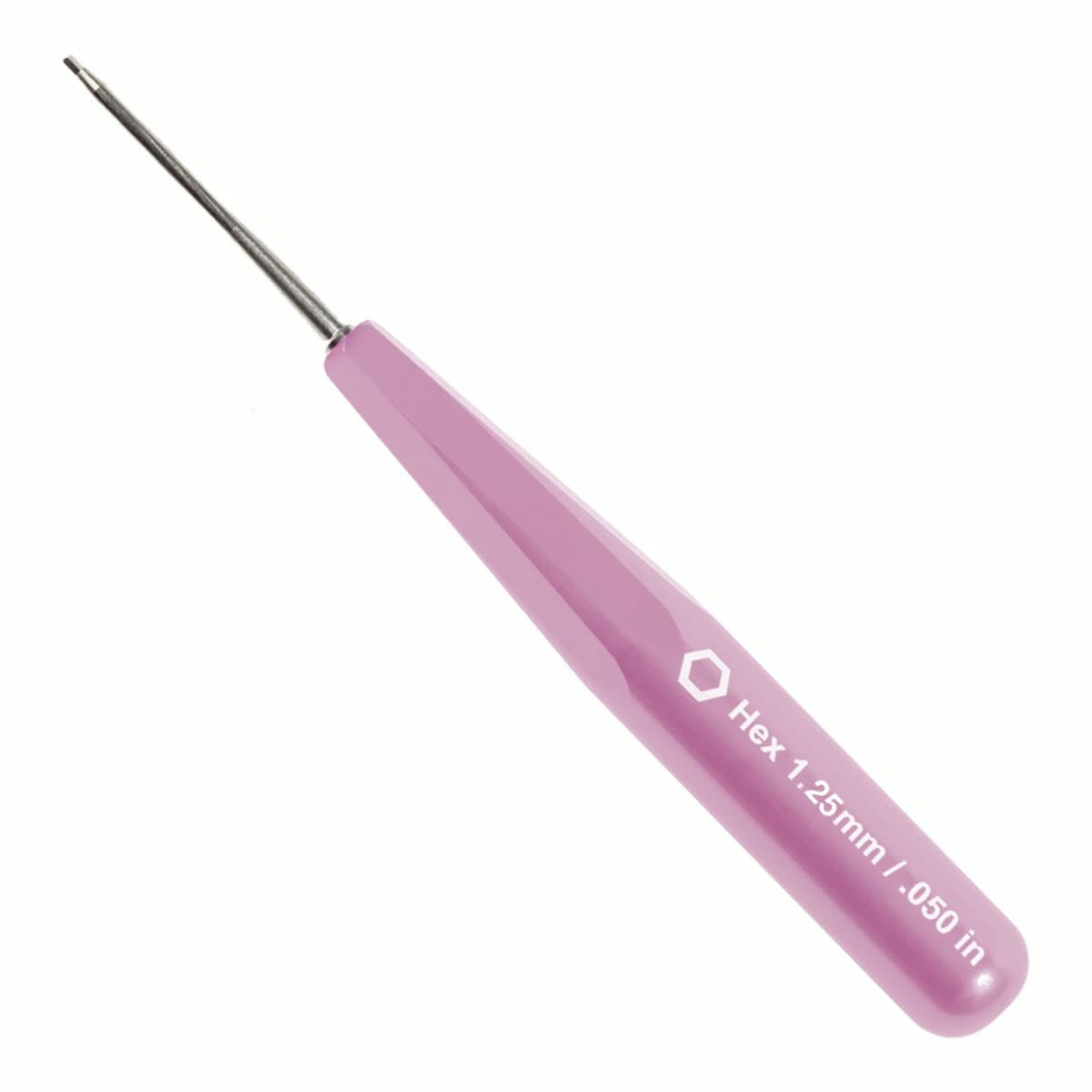 ID538 HEX 1.25MM IMPLANT DRIVER, LONG HANDLE, PINK
