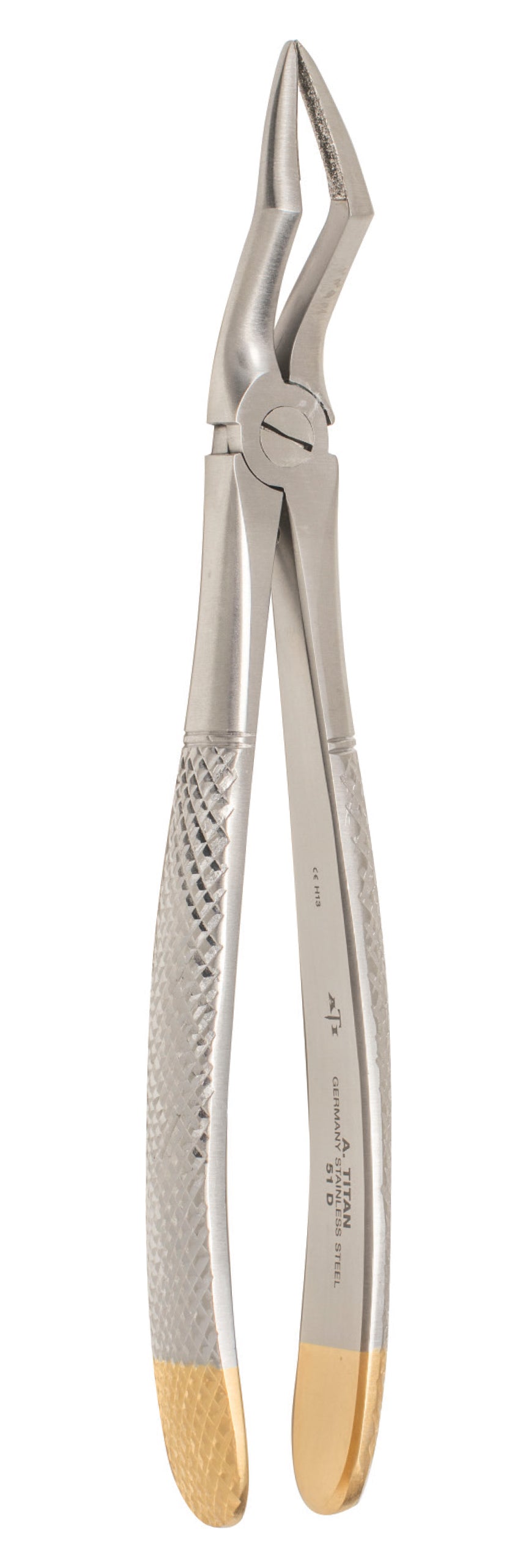 Diamond Grit Upper Root Forceps