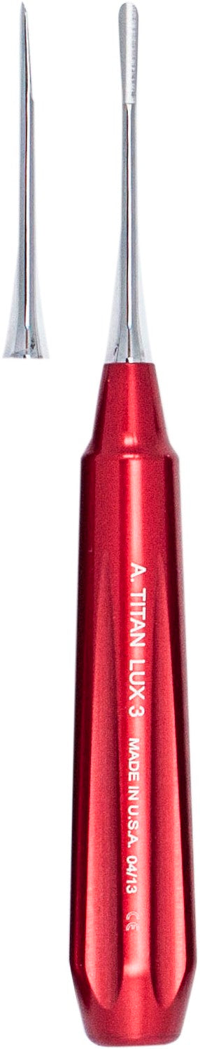 Lux 3: 3mm Straight D Lux Luxating Elevator