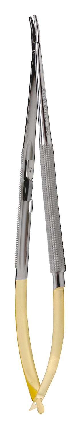 Castroviejo Round Handle - Curved Beak